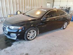 Salvage cars for sale from Copart Abilene, TX: 2017 Chevrolet Malibu LT