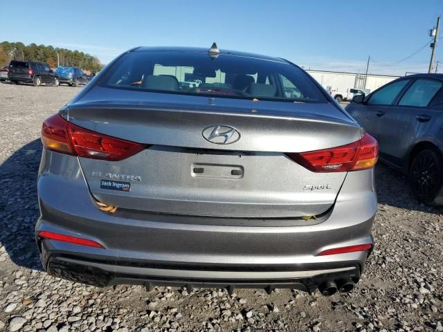 2018 Hyundai Elantra Sport