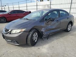 Salvage cars for sale at Sun Valley, CA auction: 2015 Honda Civic LX