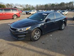 Salvage cars for sale at Charles City, VA auction: 2016 KIA Optima LX