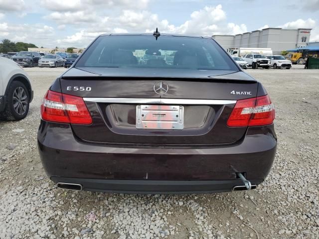 2011 Mercedes-Benz E 550 4matic