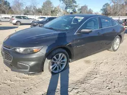 Salvage cars for sale at Hampton, VA auction: 2018 Chevrolet Malibu LT