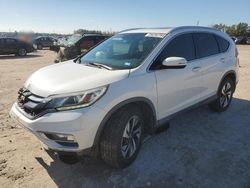 Salvage cars for sale at Houston, TX auction: 2016 Honda CR-V Touring