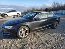 Salvage cars for sale at Memphis, TN auction: 2013 Audi S5 Prestige