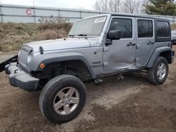 Vehiculos salvage en venta de Copart Davison, MI: 2013 Jeep Wrangler Unlimited Sport