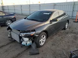 Chevrolet Malibu ls salvage cars for sale: 2018 Chevrolet Malibu LS