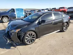 Salvage cars for sale at Grand Prairie, TX auction: 2022 Toyota Corolla SE