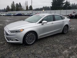 2017 Ford Fusion Titanium en venta en Graham, WA