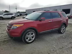 Salvage cars for sale from Copart Jacksonville, FL: 2015 Ford Explorer Limited