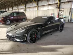 Chevrolet Corvette salvage cars for sale: 2016 Chevrolet Corvette Stingray 1LT