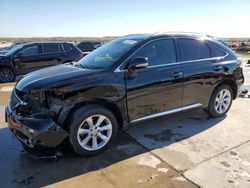 Salvage cars for sale at Grand Prairie, TX auction: 2011 Lexus RX 350