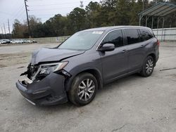 Honda salvage cars for sale: 2021 Honda Pilot EXL