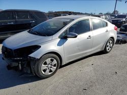 KIA salvage cars for sale: 2015 KIA Forte LX