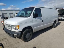 Salvage trucks for sale at Riverview, FL auction: 2002 Ford Econoline E150 Van