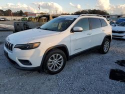 Jeep salvage cars for sale: 2019 Jeep Cherokee Latitude