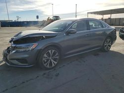 Salvage cars for sale at Anthony, TX auction: 2021 Volkswagen Passat SE