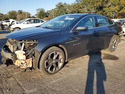 Chevrolet salvage cars for sale: 2021 Chevrolet Malibu LT