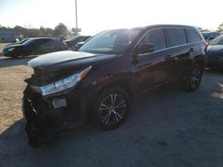 Salvage cars for sale at Newton, AL auction: 2019 Toyota Highlander LE