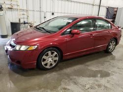 Honda salvage cars for sale: 2009 Honda Civic LX