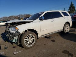 Salvage cars for sale at Ham Lake, MN auction: 2015 Dodge Durango Citadel