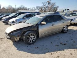 Honda salvage cars for sale: 2007 Honda Accord EX