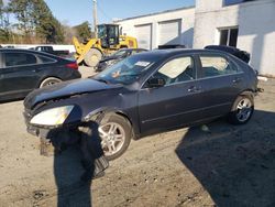 Salvage cars for sale at Seaford, DE auction: 2006 Honda Accord SE