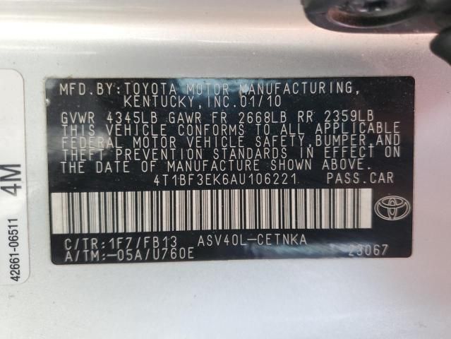 2010 Toyota Camry Base