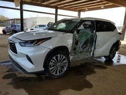 Toyota salvage cars for sale: 2020 Toyota Highlander Platinum