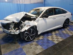 Salvage cars for sale at Hampton, VA auction: 2022 Honda Accord Hybrid Sport