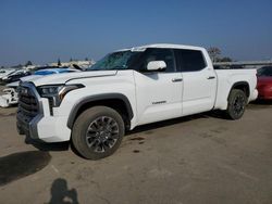 Toyota Tundra Crewmax Limited salvage cars for sale: 2022 Toyota Tundra Crewmax Limited