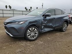 Salvage cars for sale from Copart Mercedes, TX: 2022 Toyota Venza LE