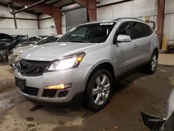 Chevrolet salvage cars for sale: 2017 Chevrolet Traverse LT