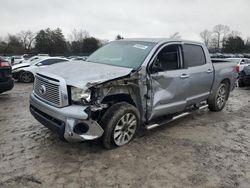 Salvage trucks for sale at Madisonville, TN auction: 2012 Toyota Tundra Crewmax Limited