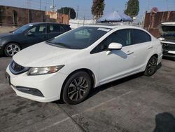 Salvage cars for sale at Wilmington, CA auction: 2015 Honda Civic EX