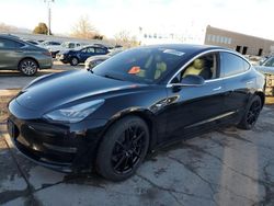 Salvage cars for sale at Littleton, CO auction: 2019 Tesla Model 3