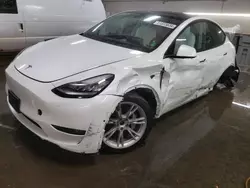 Salvage cars for sale at Elgin, IL auction: 2022 Tesla Model Y