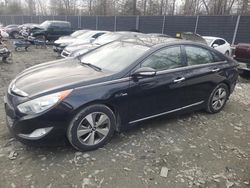 Salvage cars for sale at Waldorf, MD auction: 2012 Hyundai Sonata Hybrid