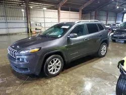 Jeep salvage cars for sale: 2016 Jeep Cherokee Latitude