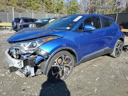 Salvage cars for sale at Waldorf, MD auction: 2018 Toyota C-HR XLE