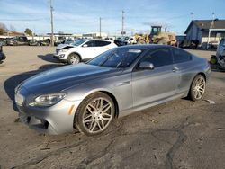 BMW salvage cars for sale: 2015 BMW 650 I