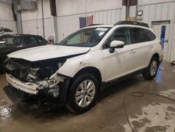 Salvage cars for sale at Franklin, WI auction: 2018 Subaru Outback 2.5I Premium