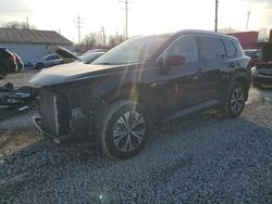 Salvage cars for sale at Columbus, OH auction: 2021 Nissan Rogue SV