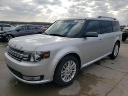 Salvage cars for sale at Grand Prairie, TX auction: 2013 Ford Flex SEL