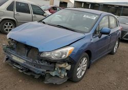 Salvage cars for sale at Brighton, CO auction: 2014 Subaru Impreza Premium