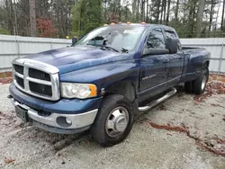 Salvage trucks for sale at Sandston, VA auction: 2005 Dodge RAM 3500 ST