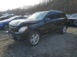 Mercedes-Benz m-Class salvage cars for sale: 2015 Mercedes-Benz ML 350 4matic