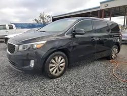 2015 KIA Sedona EX en venta en Riverview, FL