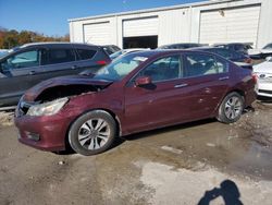 Honda salvage cars for sale: 2013 Honda Accord LX