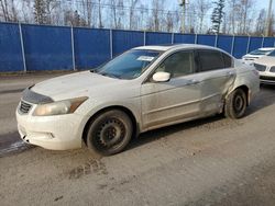 Salvage cars for sale at Moncton, NB auction: 2009 Honda Accord EXL