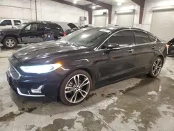 Salvage cars for sale from Copart Avon, MN: 2020 Ford Fusion Titanium